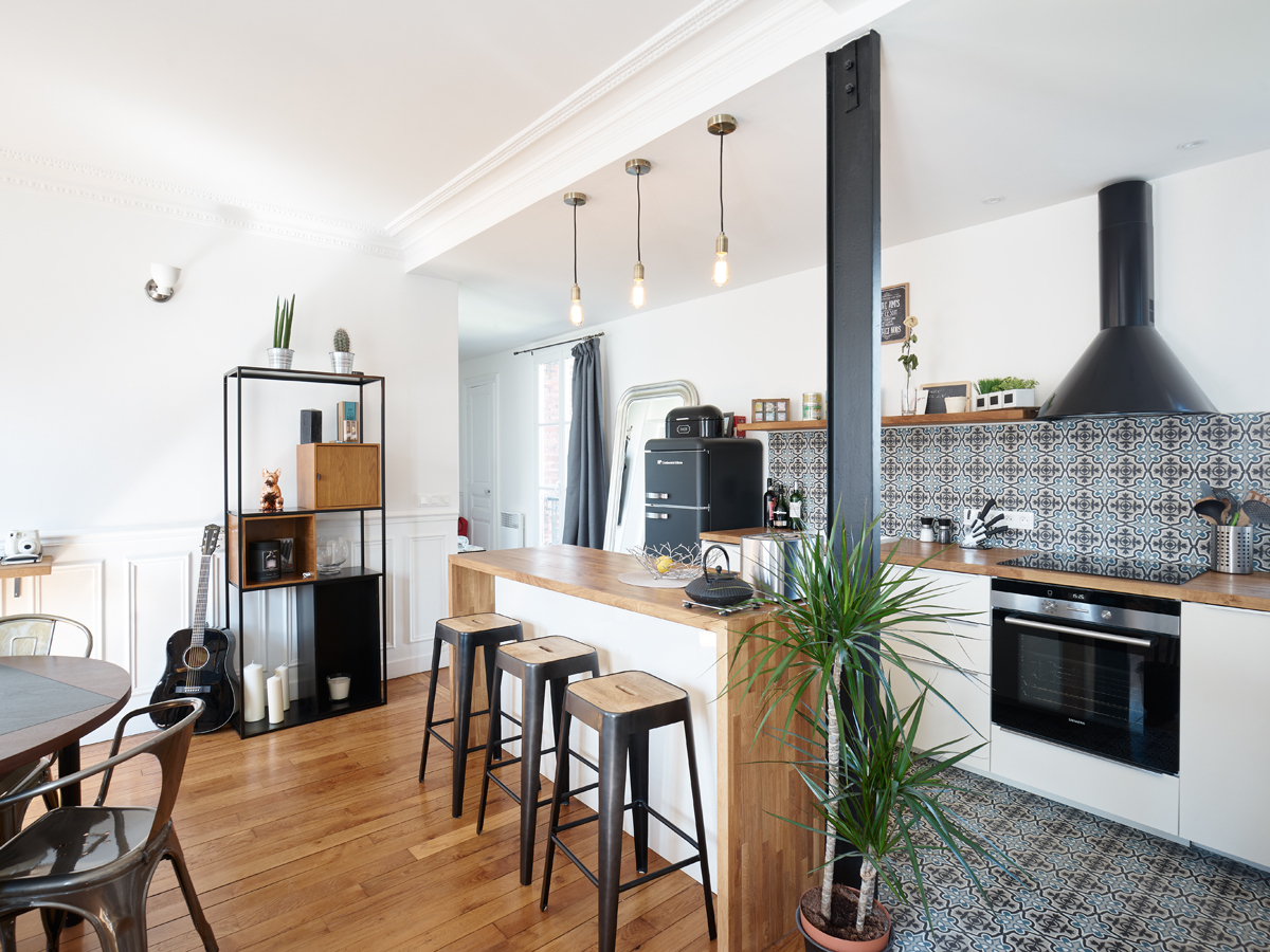 Rénovation cuisine ouverte