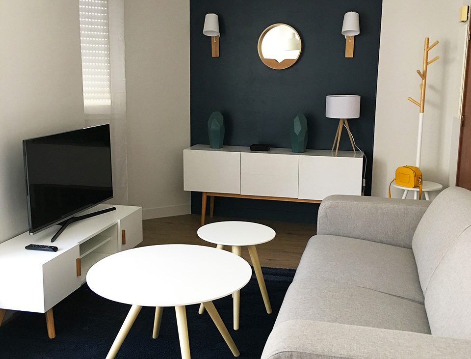 Studio à Courbevoie - Rénovation complète - salon